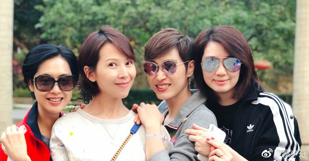 「港普F4」四人都是著名的凍齡美女。